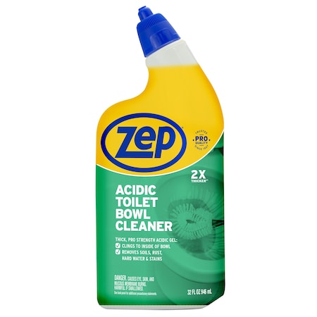 Zep ACIDIC TOILET BOWL CLEANER, QT, 12PK ZUATBC32